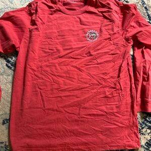 Southern Tide Red Long Sleeve Tee